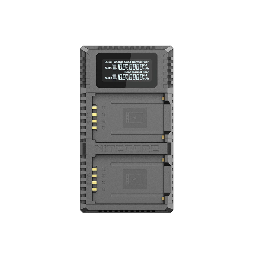 Nitecore FX2 PRO NP-T125 tuplalaturi Nitecore FX2 PRO NP-T125 tuplalaturi