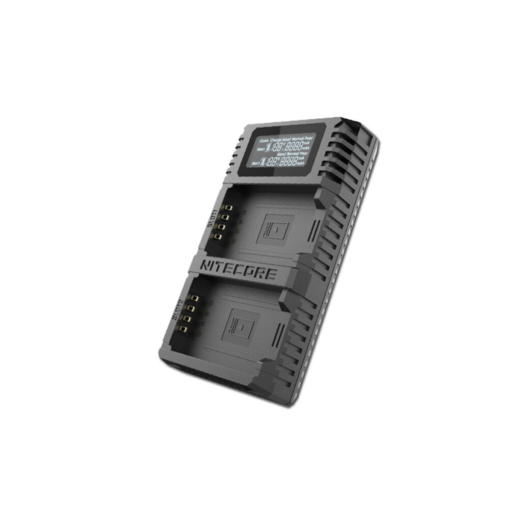 Nitecore FX2 PRO NP-T125 tuplalaturi Nitecore FX2 PRO NP-T125 tuplalaturi