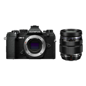 Olympus OM-D E-M5 MK III + Olympus 12-40mm f/2.8 Pro – Musta Olympus OM-D E-M5 MK III + Olympus 12-40mm f/2.8 Pro – Musta