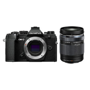 Olympus OM-D E-M5 MK III + Olympus Digital 14–150mm f/4–5.6 II – Black Olympus OM-D E-M5 MK III + Olympus Digital 14–150mm f/4–5.6 II – Black