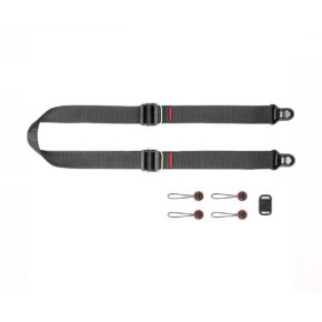 Peak Design Slide Lite V3 Black kamerahihna Peak Design Slide Lite V3 Black kamerahihna