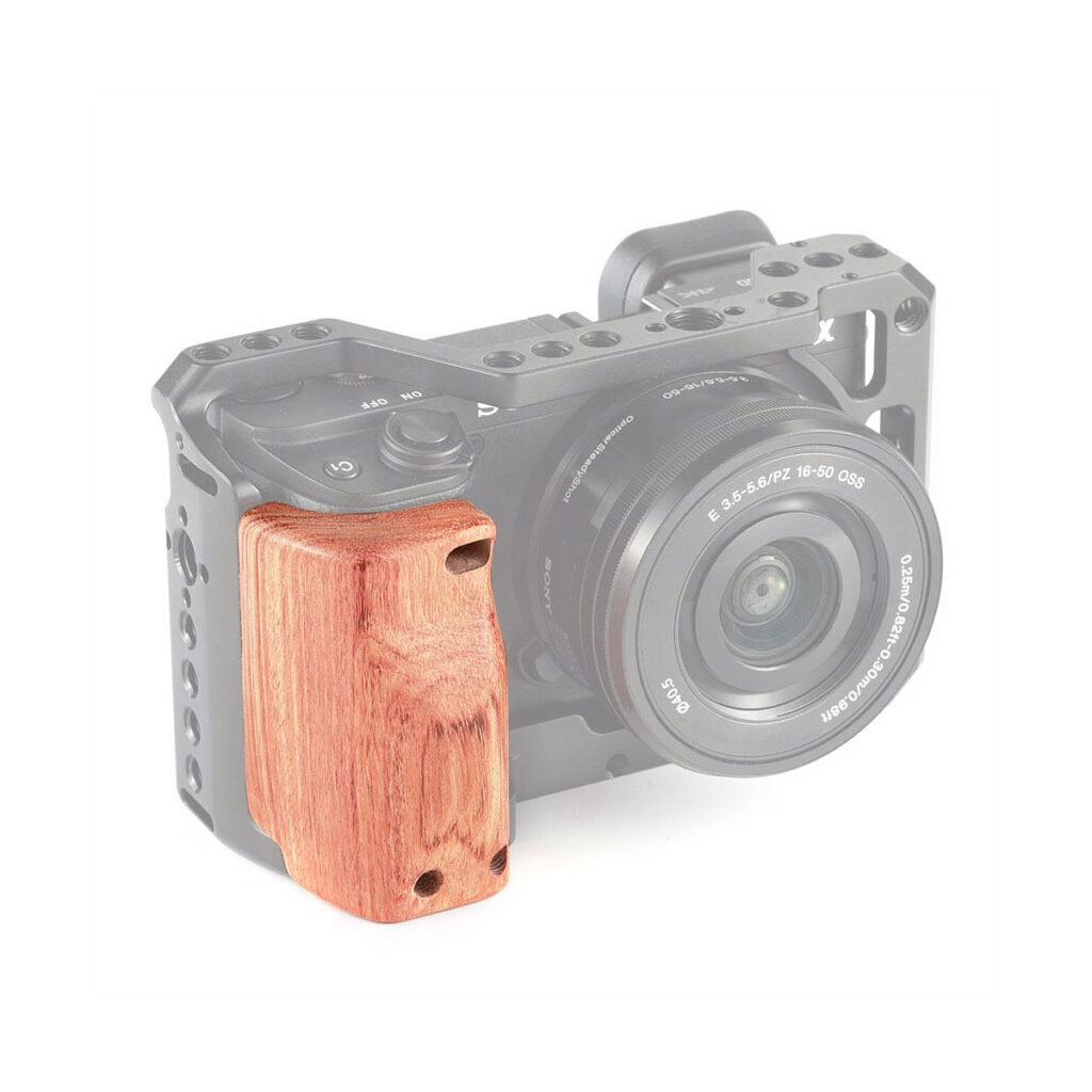 SmallRig Wooden Handgrip for Sony A6400 Cage APS2318