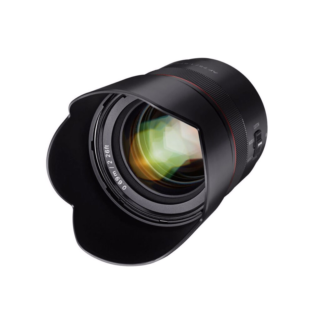 Samyang AF 75mm f/1.8 FE – Sony E Samyang AF 75mm f/1.8 FE – Sony E