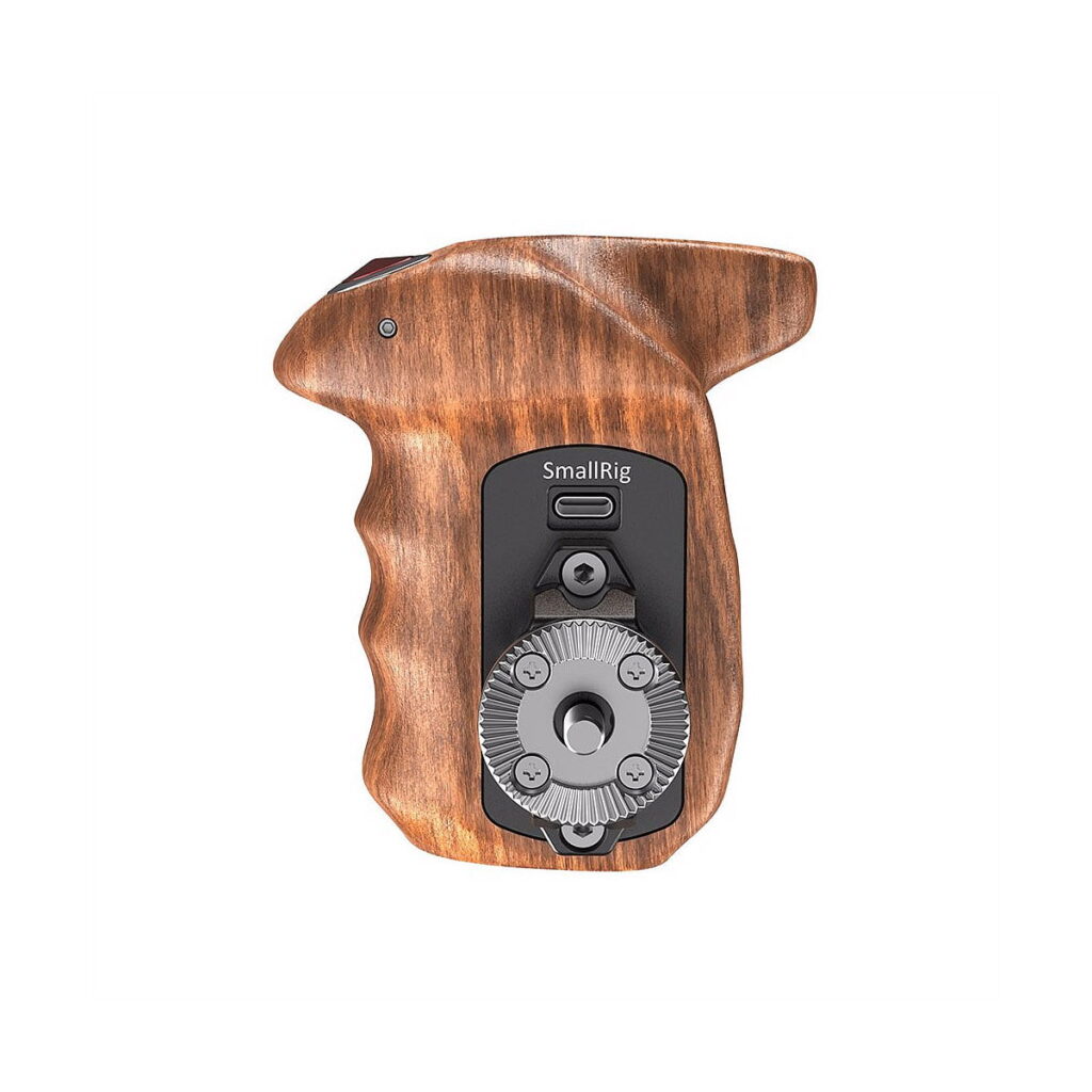 SmallRig Right Side Wooden Hand Grip with Record Start/Stop Remote Trigger for Sony Mirrorless Cameras 2511 SmallRig Right Side Wooden Hand Grip with Record Start/Stop Remote Trigger for Sony Mirrorless Cameras 2511