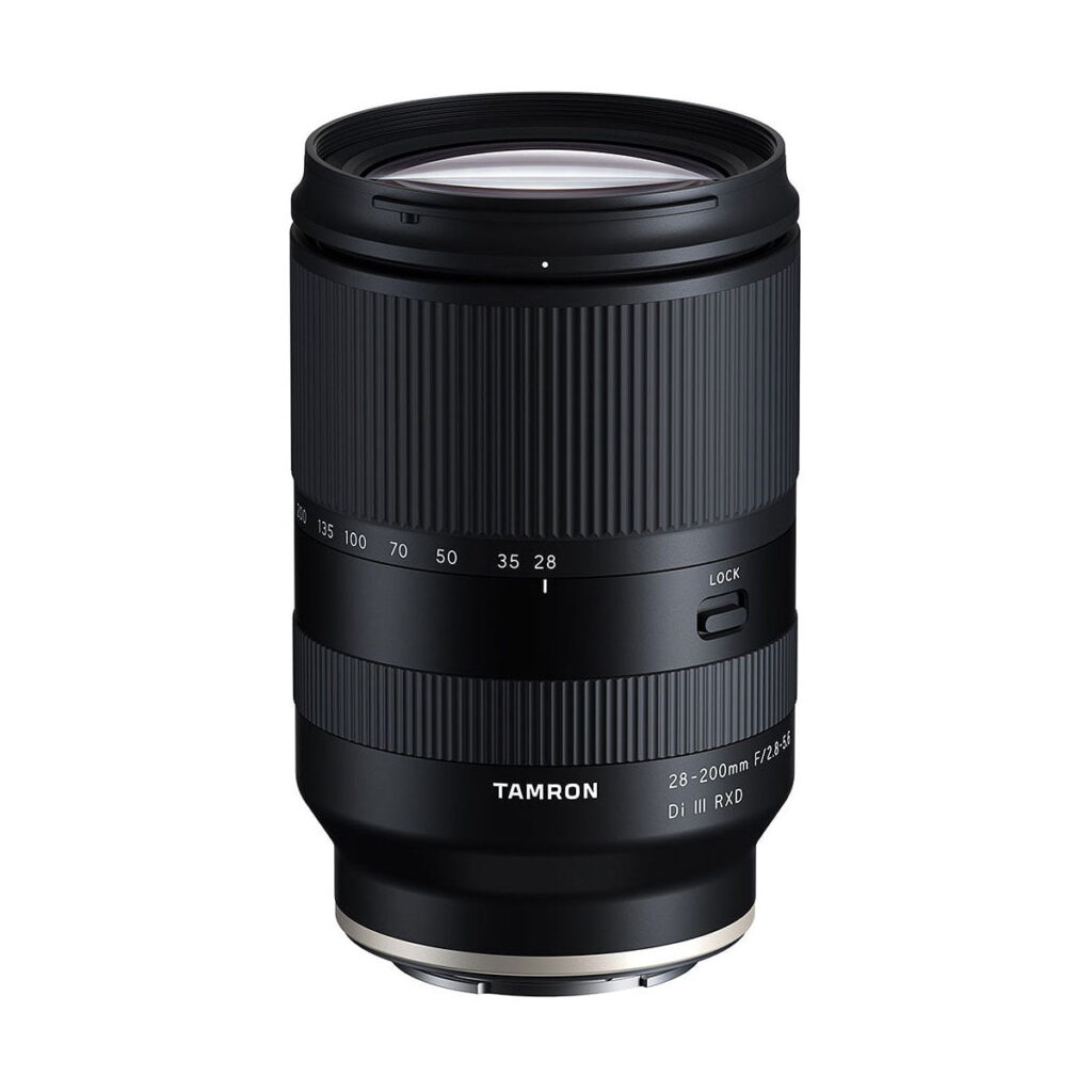 Tamron 28-200 mm F/2.8-5.6 Di III RXD – Sony E Tamron 28-200 mm F/2.8-5.6 Di III RXD – Sony E