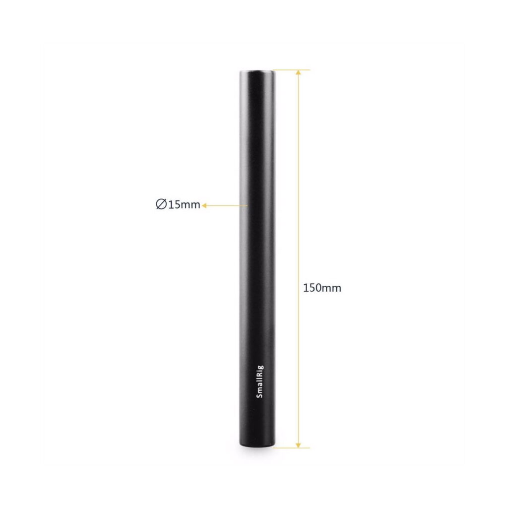 Smallrig 1050 15mm Alu Alloy Rods (M12-15CM)