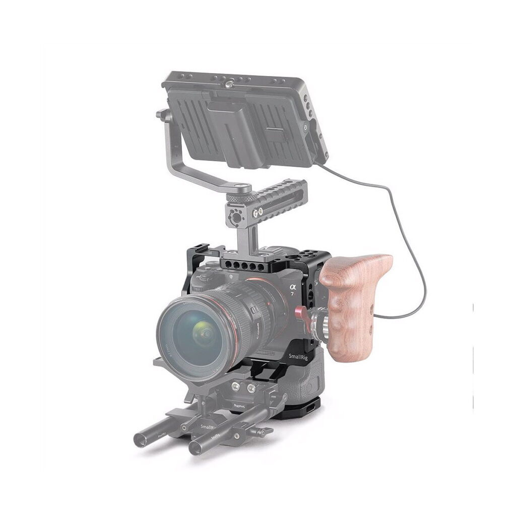 SmallRig Cage for Sony A7RIII/A7M3/A7III with VG-C3EM Vertical Grip 2176 SmallRig Cage for Sony A7RIII/A7M3/A7III with VG-C3EM Vertical Grip 2176