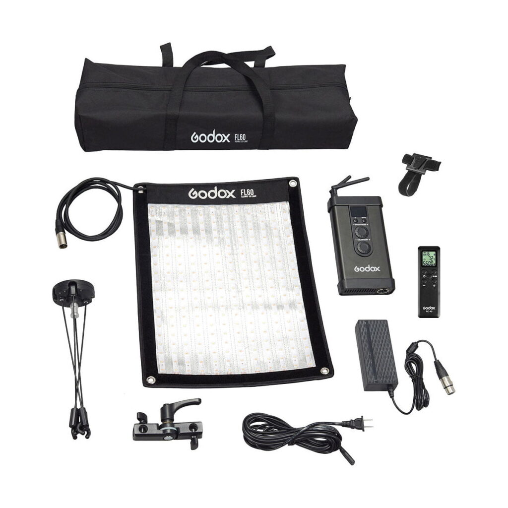 Godox FL60 Flexible LED Paneeli 30x45cm Godox FL60 Flexible LED Paneeli 30x45cm