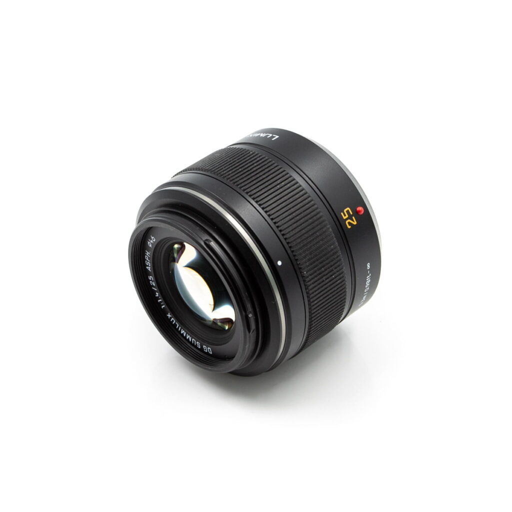 Panasonic DK G 25mm f/1.4(Kunto K5) – Käytetty Panasonic DK G 25mm f/1.4(Kunto K5) – Käytetty