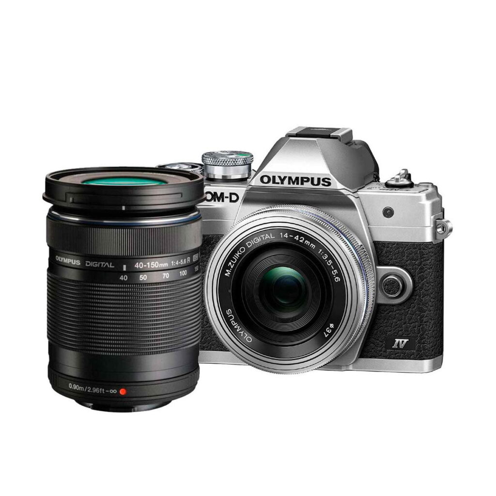 Olympus OM-D E-M10 Mark IV + ED 14-42mm f/3.5-5.6 EZ + ED 40-150mm f/4-5.6 R – musta Olympus OM-D E-M10 Mark IV + ED 14-42mm f/3.5-5.6 EZ + ED 40-150mm f/4-5.6 R – musta