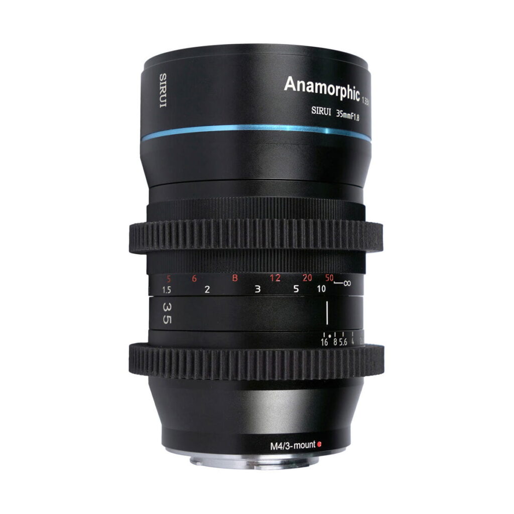 Sirui Anamorphic Lens 1.33x 35mm f/1.8 – MFT Sirui Anamorphic Lens 1.33x 35mm f/1.8 – MFT