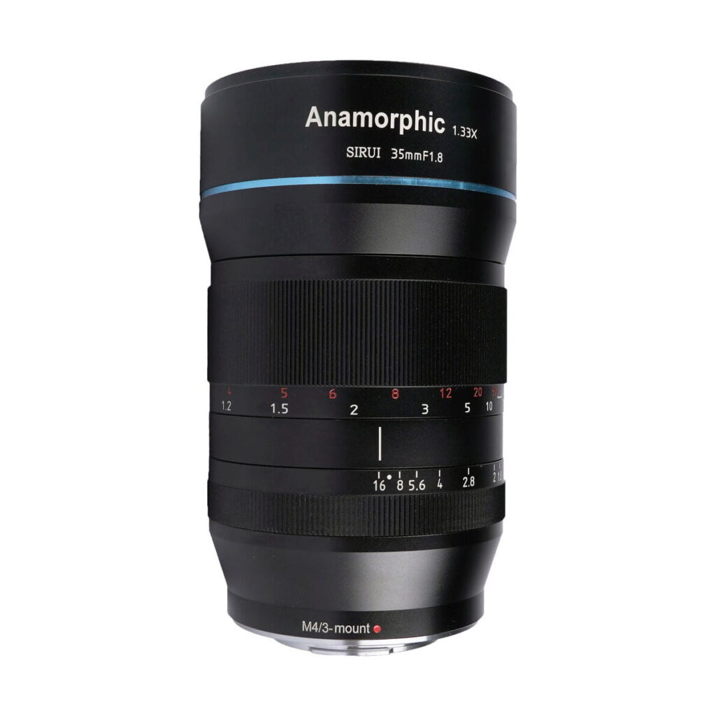 Sirui Anamorphic Lens 1.33x 35mm f/1.8 – MFT Sirui Anamorphic Lens 1.33x 35mm f/1.8 – MFT