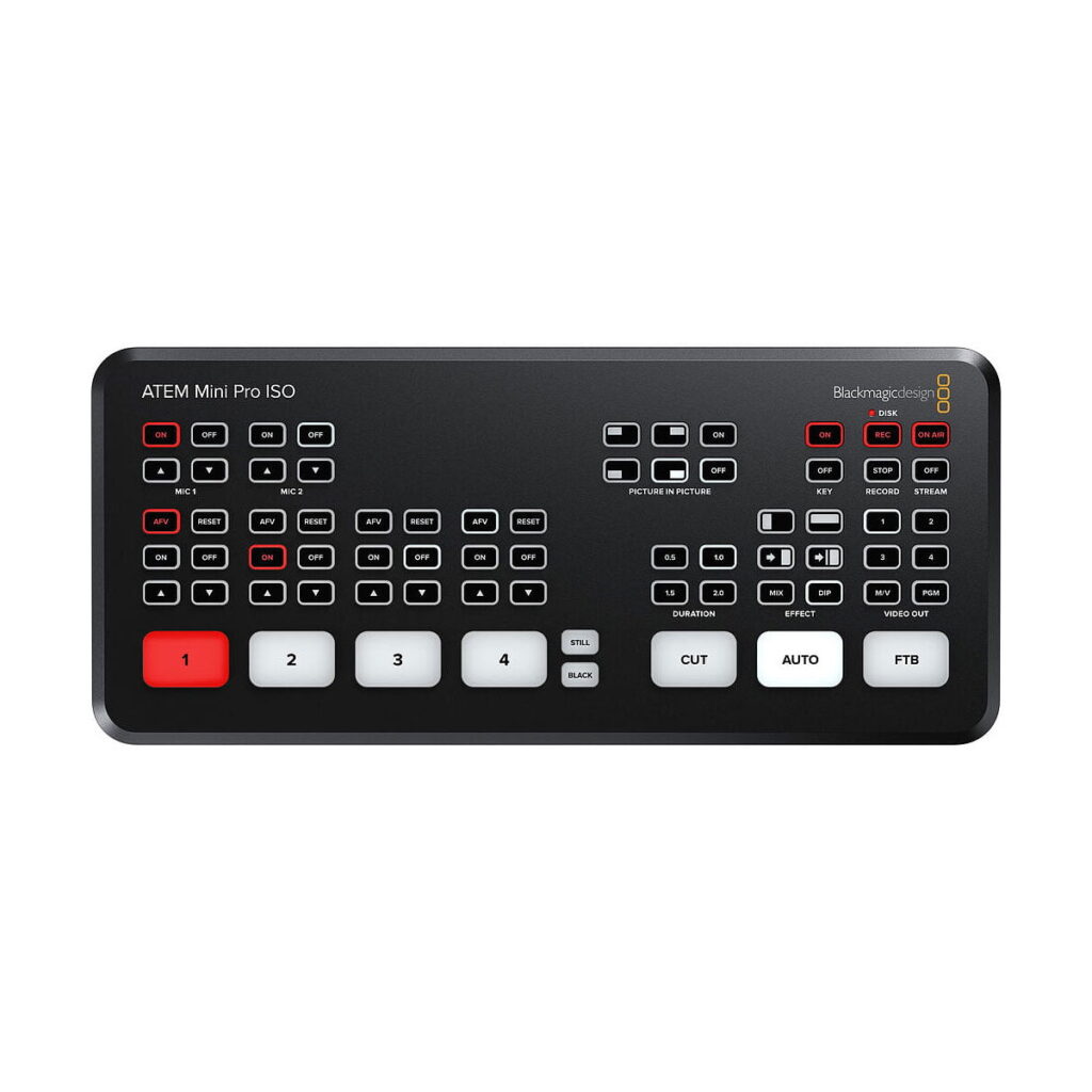 Blackmagic Design Atem Mini Pro ISO Blackmagic Design Atem Mini Pro ISO