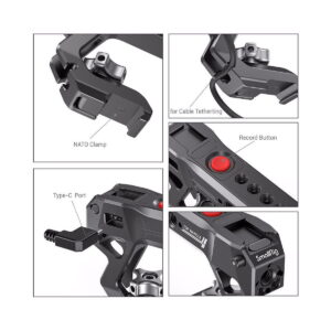 Smallrig 2880 Top Handle NATO w Remote Trigger f. Panasonic cameras Smallrig 2880 Top Handle NATO w Remote Trigger f. Panasonic cameras