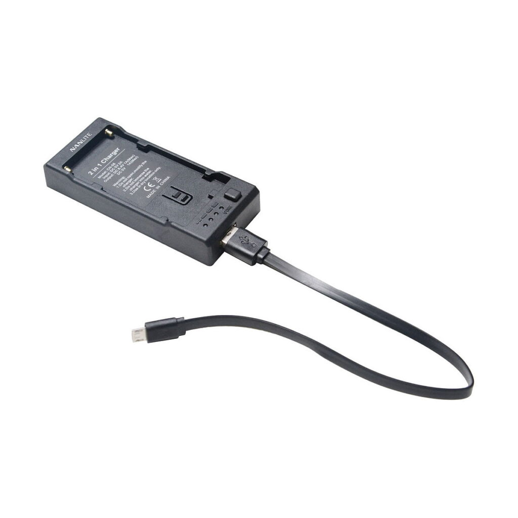 Nanlite CN-58 charger + 4500mAh NP-F battery kit Nanlite CN-58 charger + 4500mAh NP-F battery kit