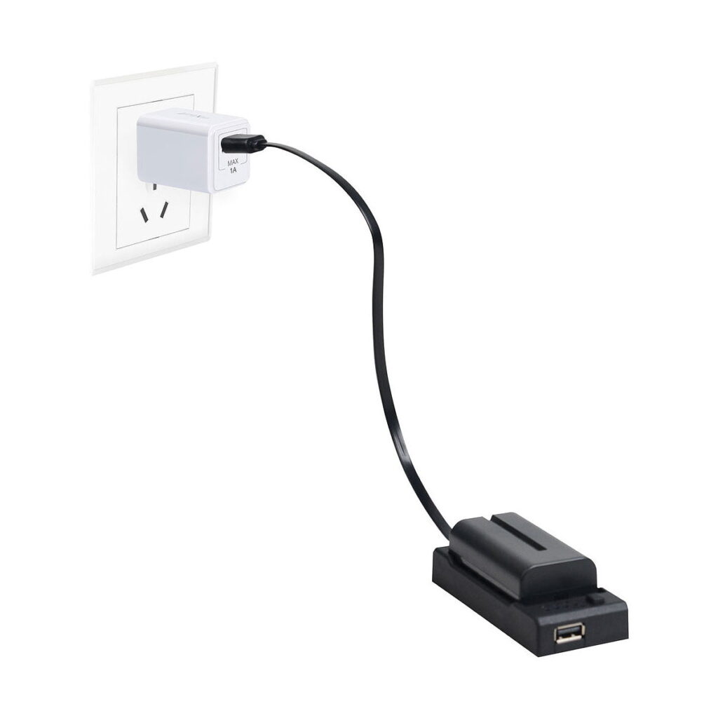 Nanlite CN-58 charger + 4500mAh NP-F battery kit Nanlite CN-58 charger + 4500mAh NP-F battery kit