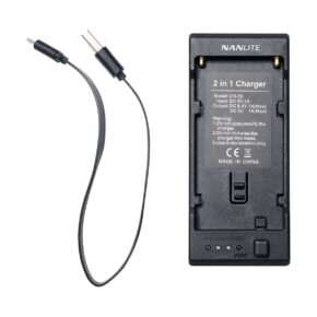Nanlite CN-58 laturi + 4500mAh NP-F akku kitti Nanlite CN-58 laturi + 4500mAh NP-F akku kitti