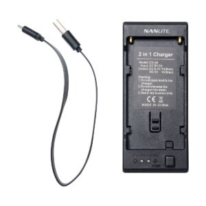 Nanlite CN-58 charger + 4500mAh NP-F battery kit Nanlite CN-58 charger + 4500mAh NP-F battery kit