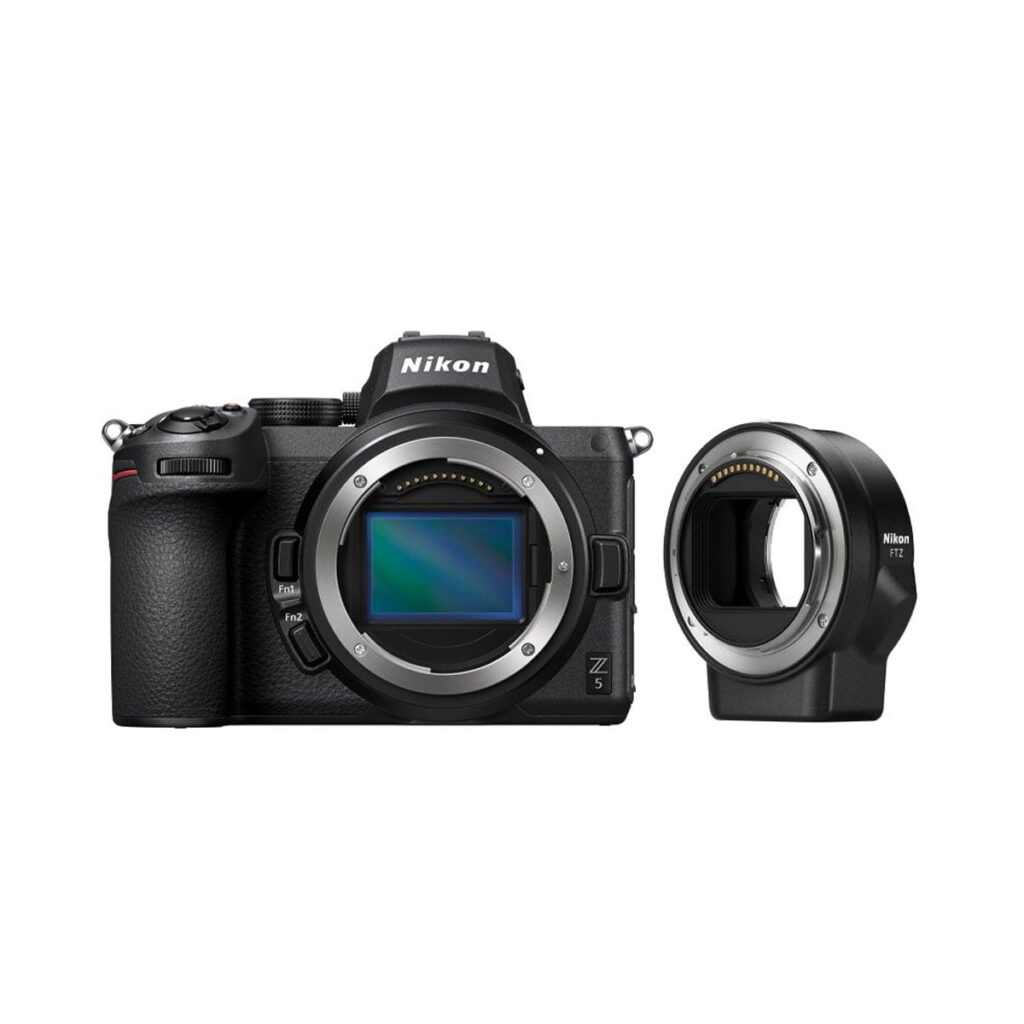 Nikon Z5 runko + FTZ adapteri Nikon Z5 runko + FTZ adapteri