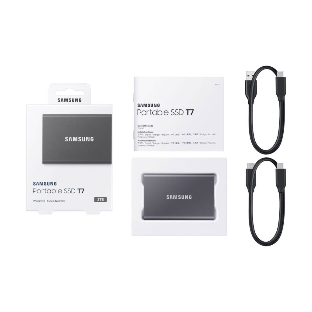 Samsung 2TB T7 Portable SSD Samsung 2TB T7 Portable SSD