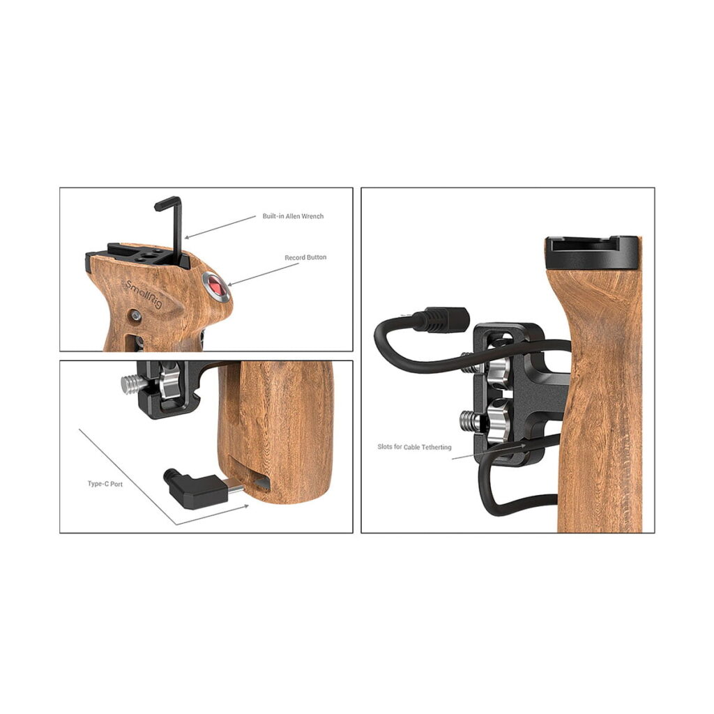 SmallRig Side Handle with Remote Trigger for Panasonic Mirrorless Cameras 2934 SmallRig Side Handle with Remote Trigger for Panasonic Mirrorless Cameras 2934
