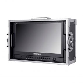 Seetec Atem156 4K HDMI 15.6″ Video Monitor with Flight Case Ulkoiset monitorit videokuvaamiseen