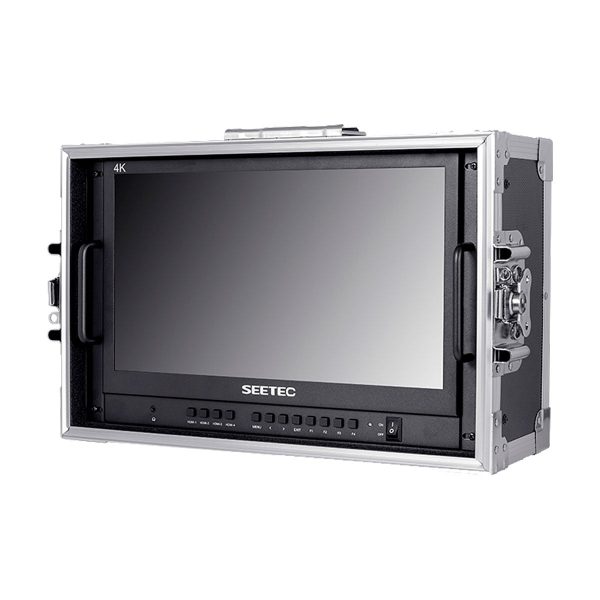 Seetec Atem156 4K HDMI 15.6″ Video Monitor with Flight Case Ulkoiset monitorit videokuvaamiseen 2