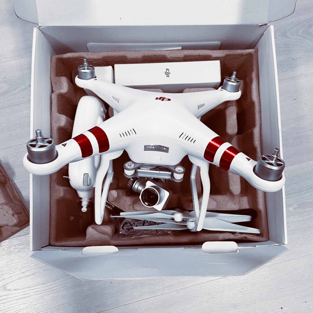 Dji Phantom 3 Standard – Käytetty Dji Phantom 3 Standard – Käytetty