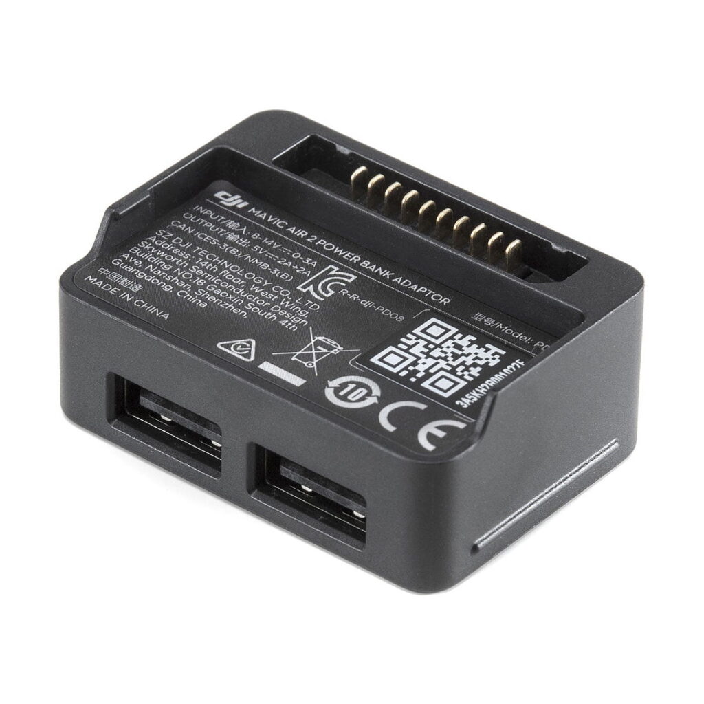 DJI Battery to Power Bank Adapter for Mavic Air 2 Flight Batteries DJI Battery to Power Bank Adapter for Mavic Air 2 Flight Batteries