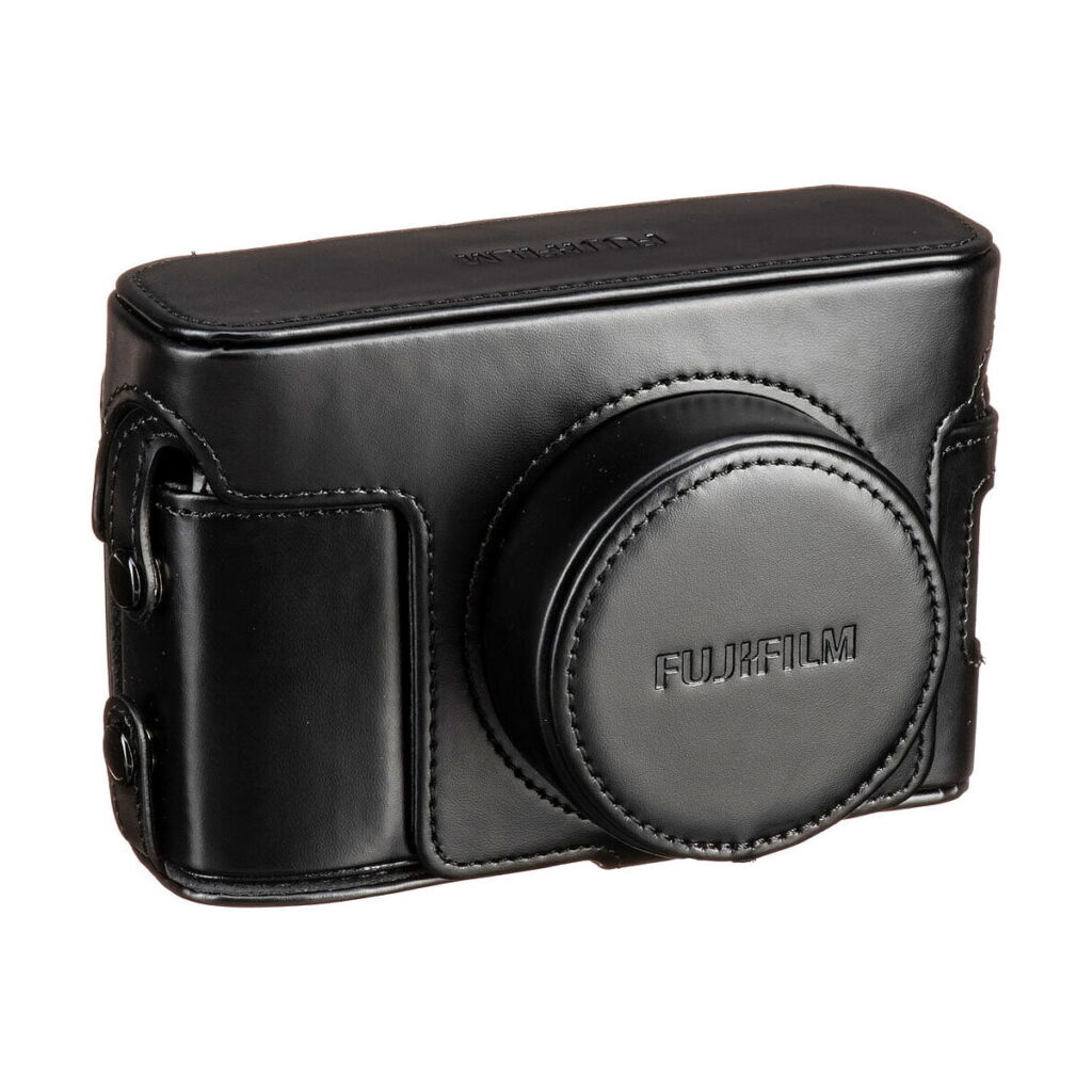 LC-X100V nahkainen musta kamerakotelo LC-X100V nahkainen musta kamerakotelo