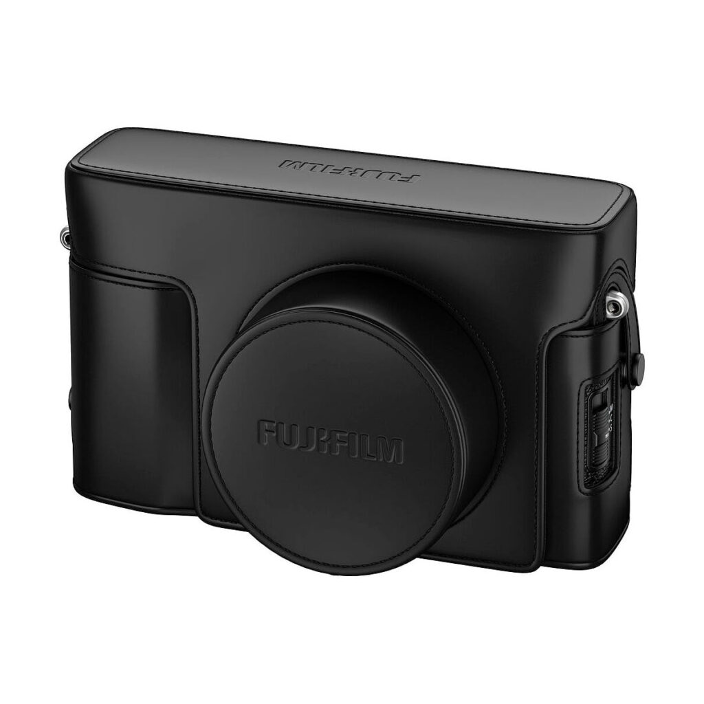 LC-X100V nahkainen musta kamerakotelo LC-X100V nahkainen musta kamerakotelo