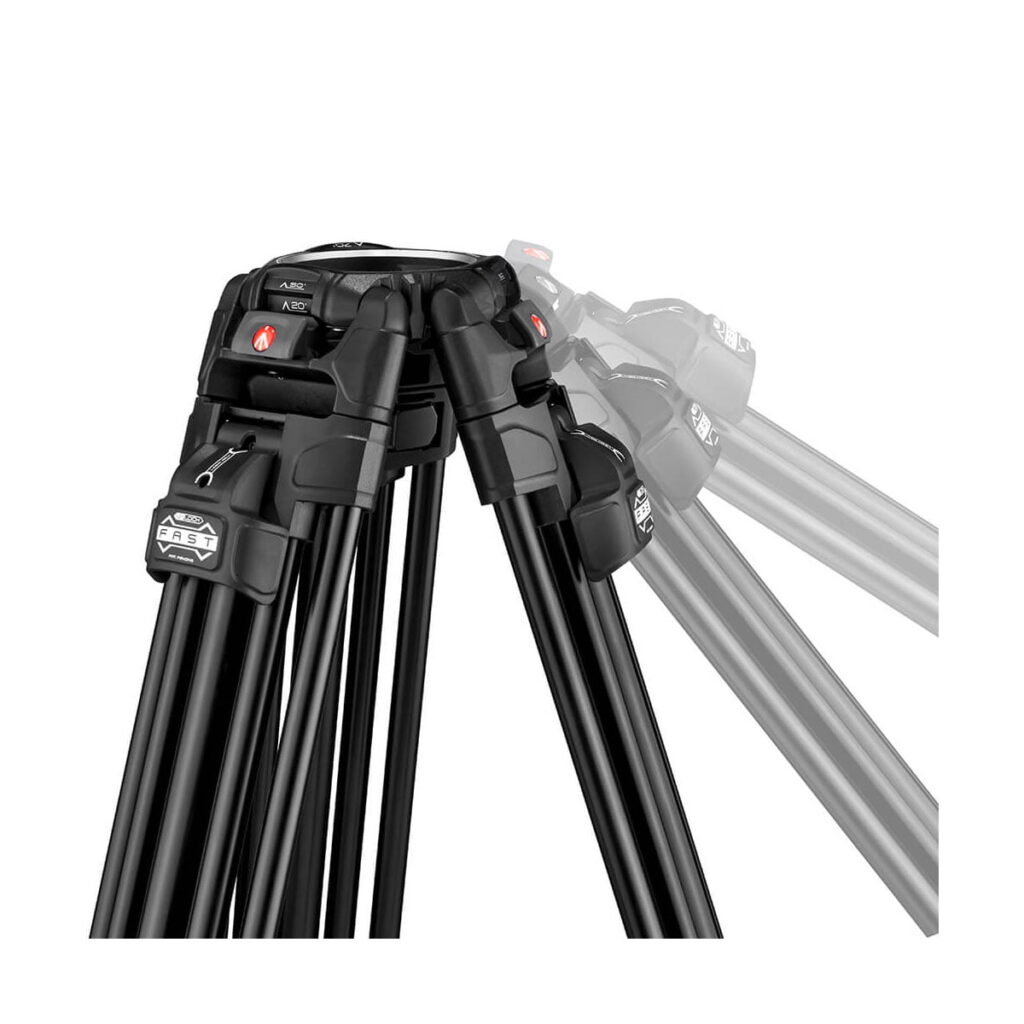 Manfrotto 645 Fast Twin Tripod + 504X Fluid Video Head Manfrotto 645 Fast Twin Tripod + 504X Fluid Video Head