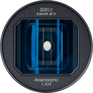 Sirui Anamorphic Lens 1,33x 24mm f/2.8 – Sony E-Mount Sirui Anamorphic Lens 1,33x 24mm f/2.8 – Sony E-Mount