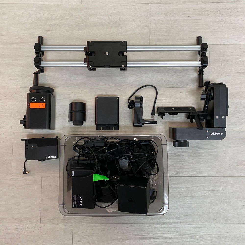 Edelkrone moottoroitu Sliderpaketti + Head – Käytetty Edelkrone moottoroitu Sliderpaketti + Head – Käytetty