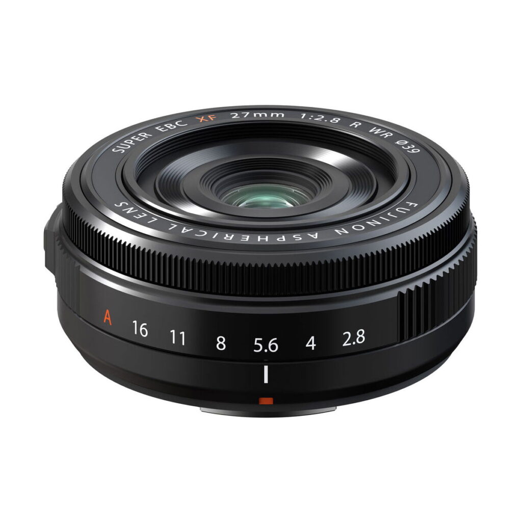 Fujifilm Fujinon XF 27mm f/2.8 R WR – Musta Fujifilm Fujinon XF 27mm f/2.8 R WR – Musta