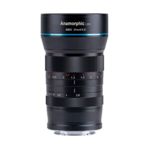 Sirui Anamorphic Lens 1,33x 24mm f/2.8 – Sony E-Mount Sirui Anamorphic Lens 1,33x 24mm f/2.8 – Sony E-Mount