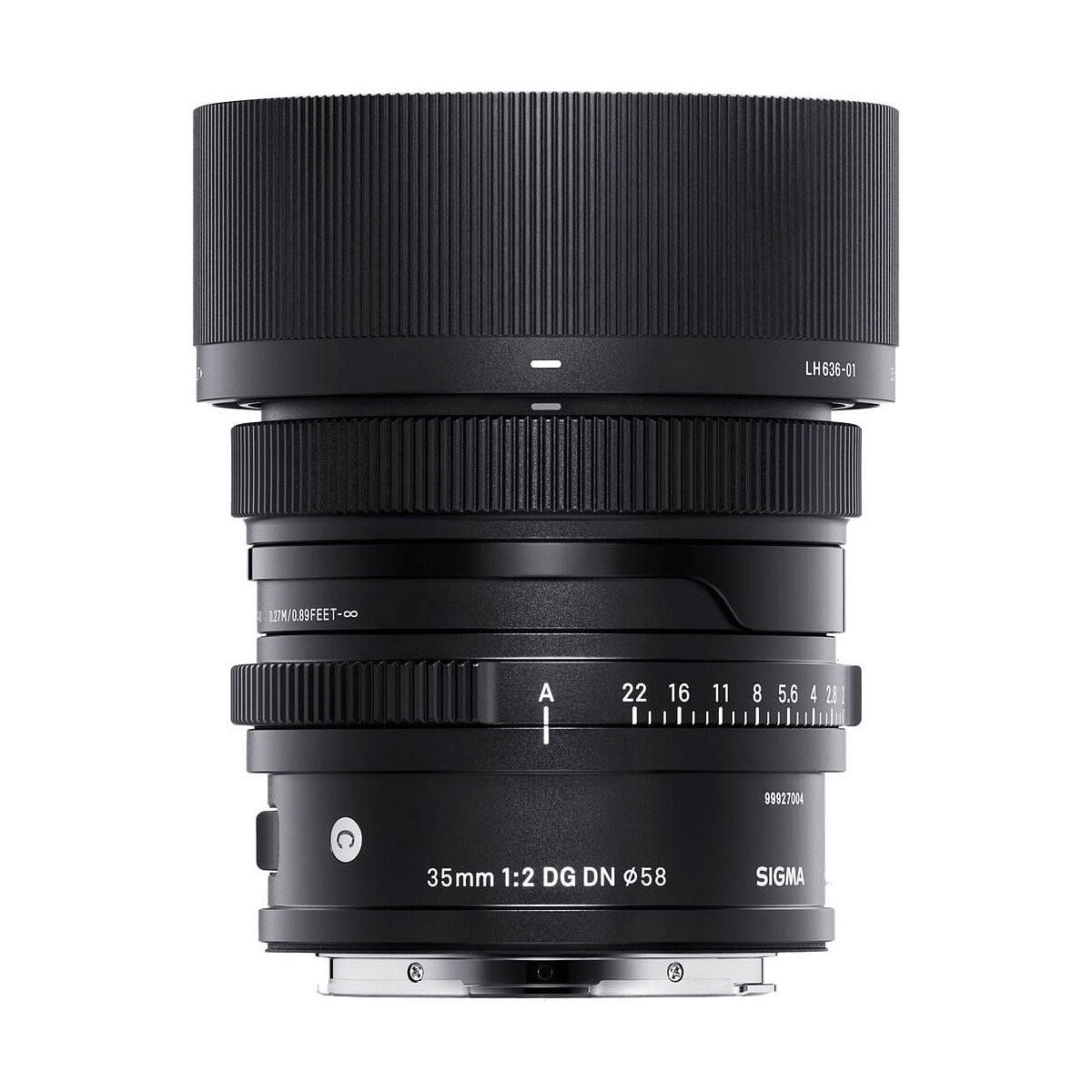 Sigma 35mm f/2 DG DN -objektiivi,  L-mount