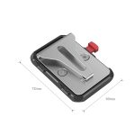 Smallrig 2990 Battery Adapter Plate V-Mount w Belt Clip