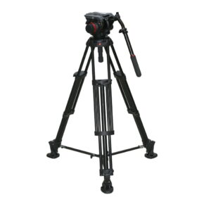 Manfrotto 546B + 504HD video tripod (Condition K5, Warranty 6 months) - Used