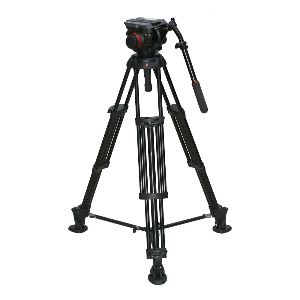 Manfrotto 546B + 504HD videojalusta (Kunto K5, Takuu 6kk) – Käytetty Manfrotto 546B + 504HD videojalusta (Kunto K5, Takuu 6kk) – Käytetty