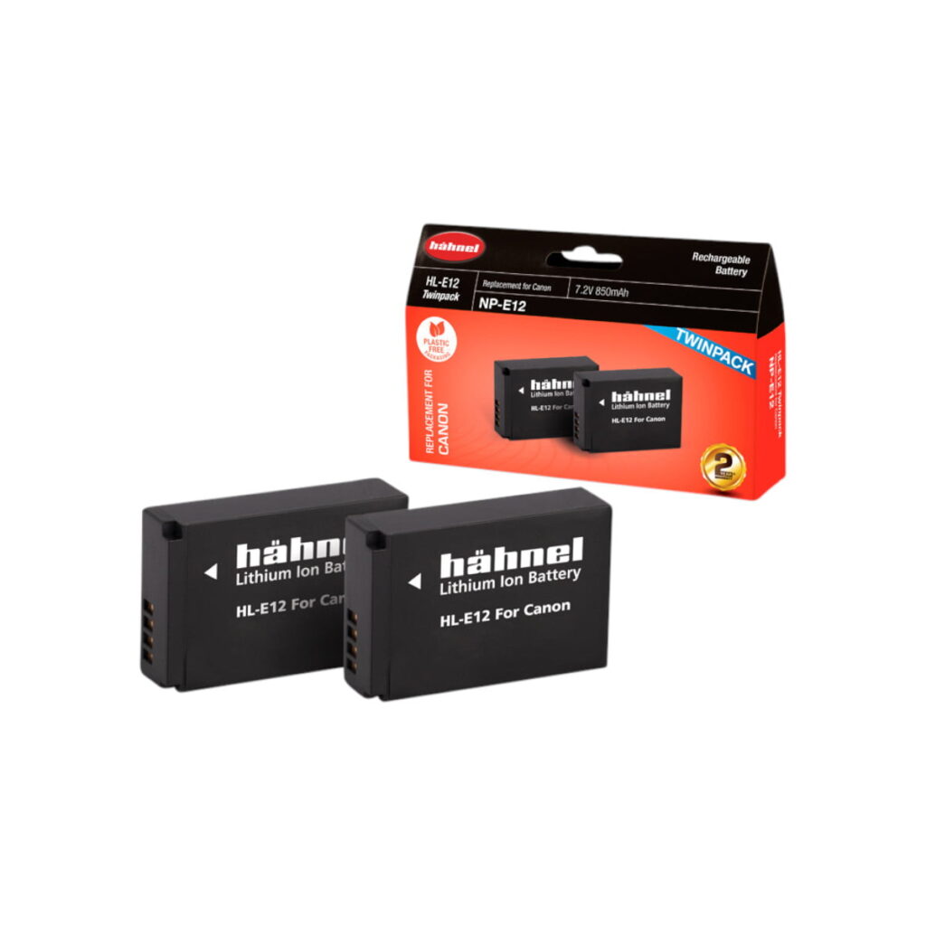 ähnel HL-E12 ( Canon LP-E12 ) Twin Pack ähnel HL-E12 ( Canon LP-E12 ) Twin Pack