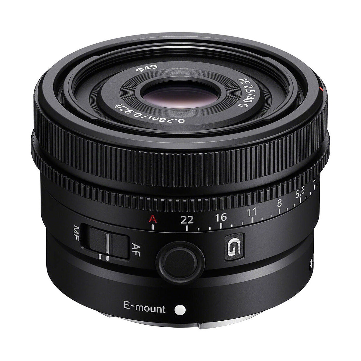 Sony FE 40mm f/2.5 G -objektiivi