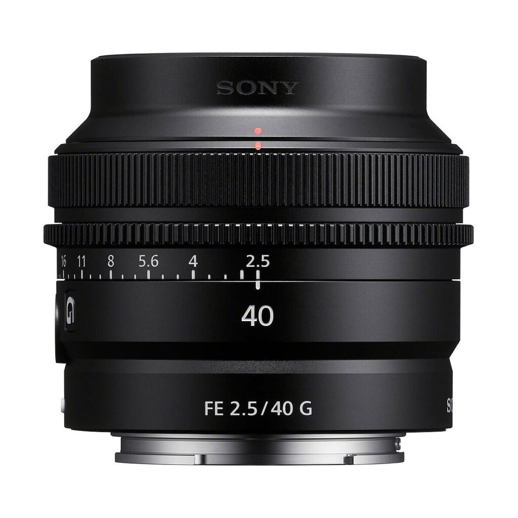 Sony FE 40mm f/2.5 G