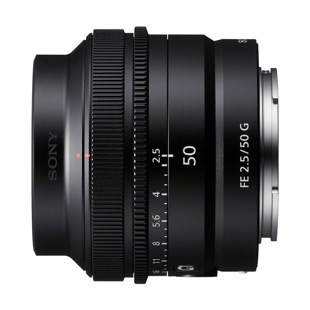 Sony FE 50mm f/2.5 G Sony FE 50mm f/2.5 G