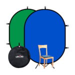 Lencarta Kokoontaitettava Vihreä/Sininen Chroma Tausta 150 x 200cm