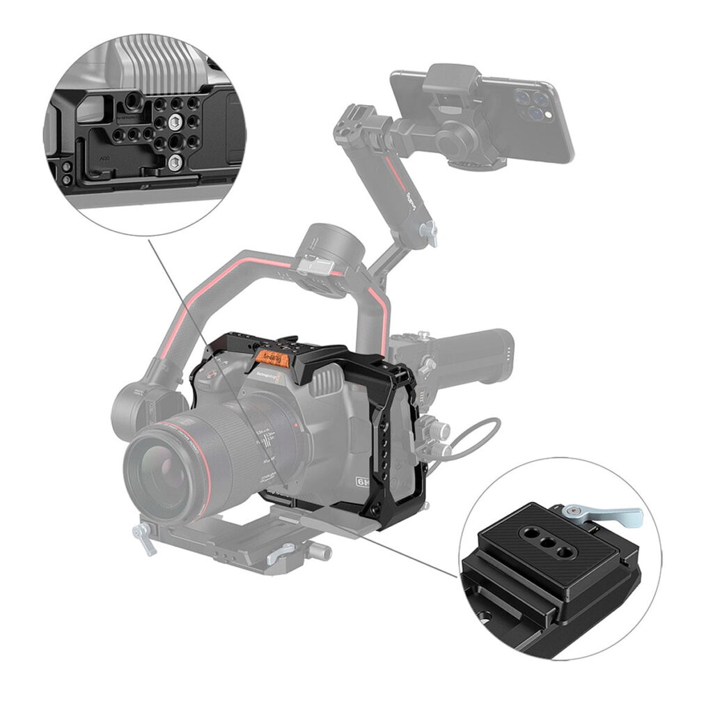 SmallRig Full Cage for BMPCC 6K Pro 3270 SmallRig Full Cage for BMPCC 6K Pro 3270