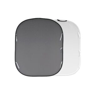 Lastolite Plain Collapsible Background 1.5 x 1.8m White/Mid Grey Lastolite Plain Collapsible Background 1.5 x 1.8m White/Mid Grey