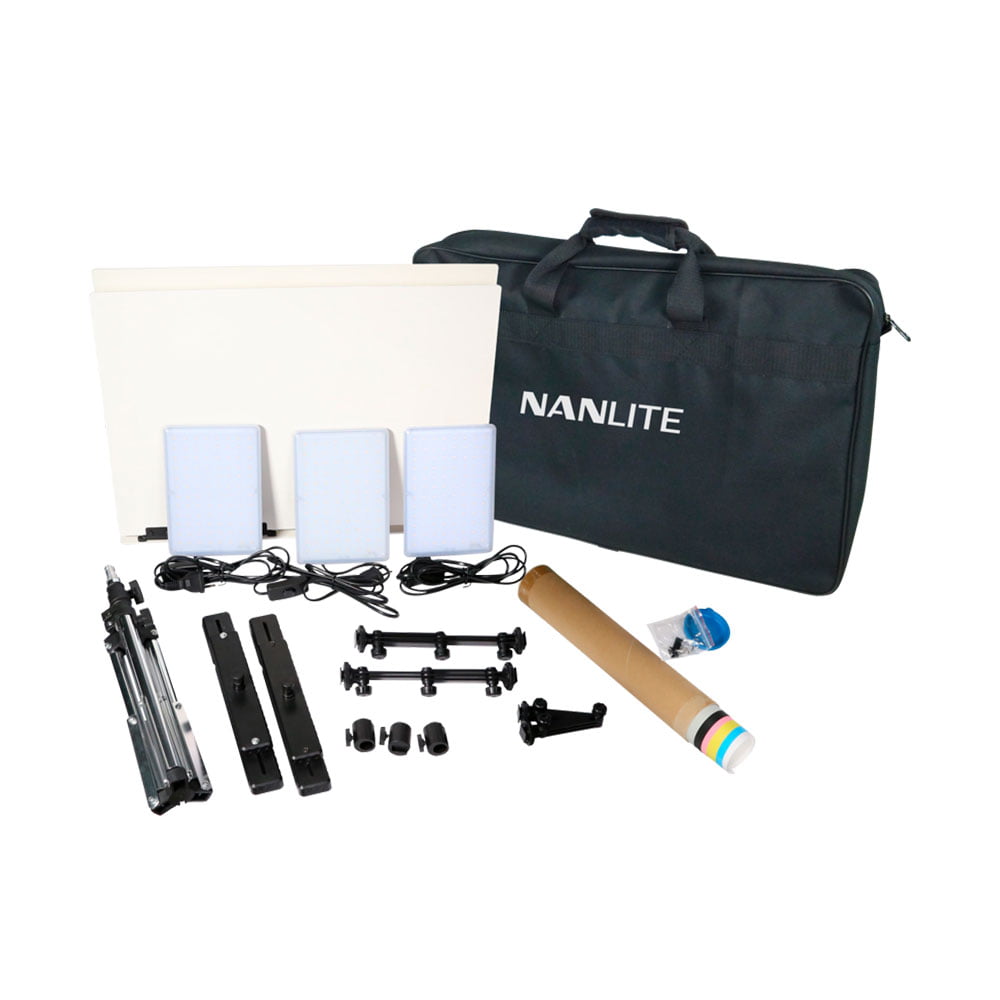 Nanlite Compac 20 3 kit -LED paneelit Nanlite Compac 20 3 kit -LED paneelit