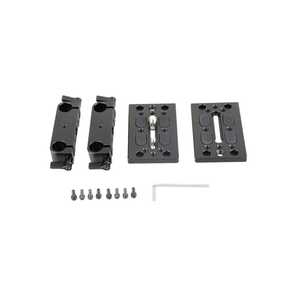 Smallrig 1798 Baseplate w/Dual 15mm Rod Clamp Smallrig 1798 Baseplate w/Dual 15mm Rod Clamp