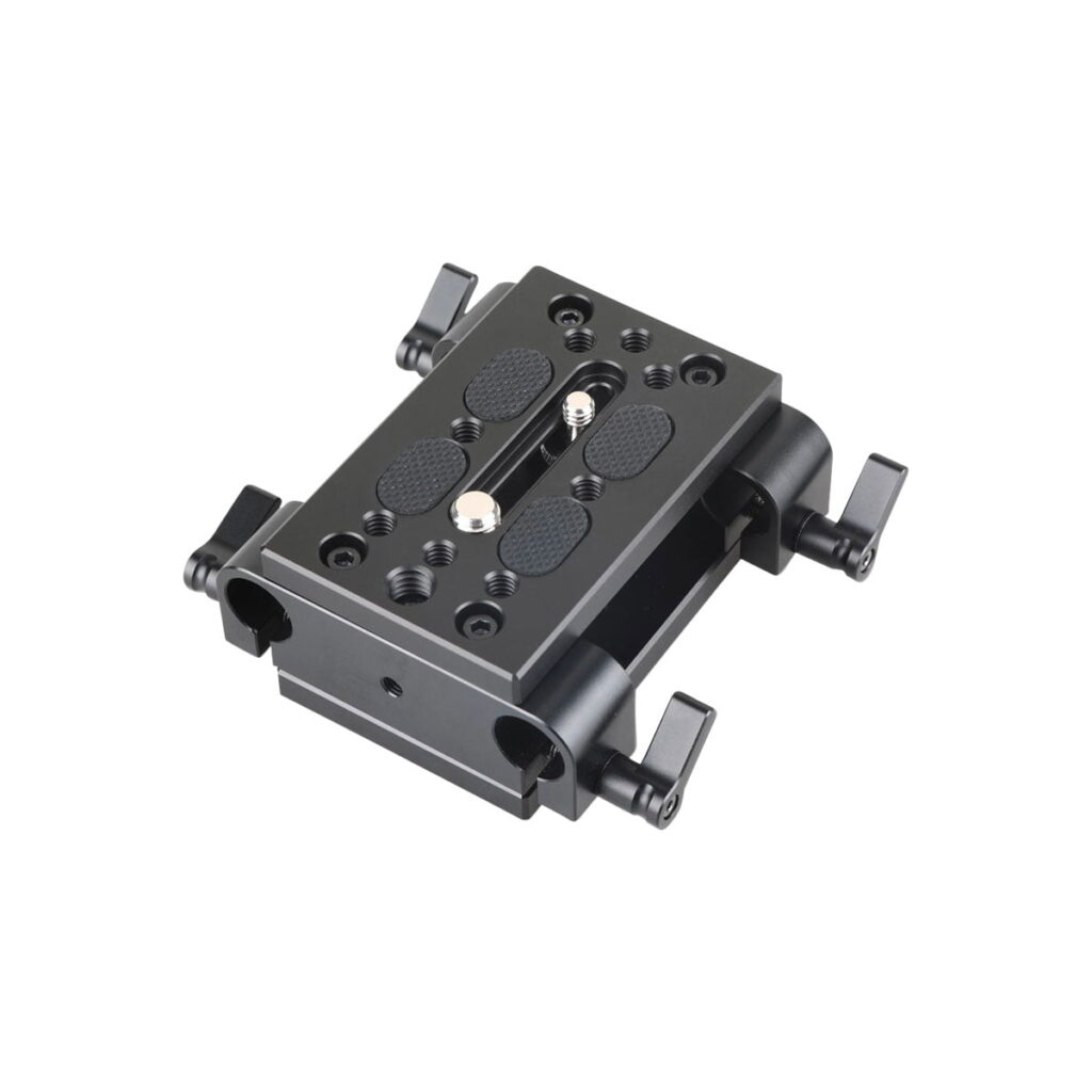 Smallrig 1798 Baseplate w/Dual 15mm Rod Clamp Smallrig 1798 Baseplate w/Dual 15mm Rod Clamp